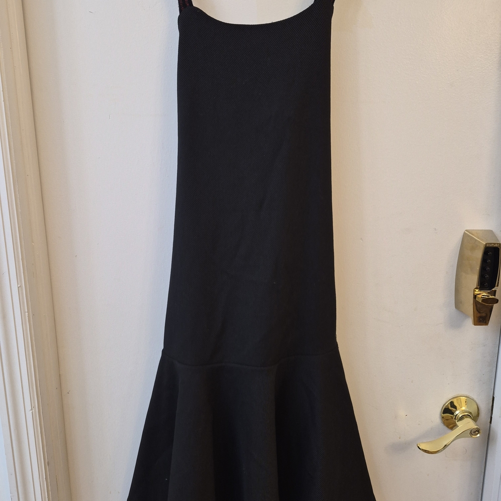 Elegant Black Midi Dress